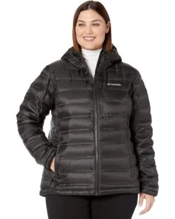 Columbia Plus Size Pebble Peak™ Down Hooded Jacket