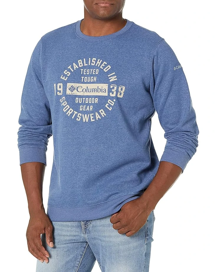 Columbia Men's Hart Mountain Graphic Crew, Soft Pullover 3 Columbia Men's Hart Mountain Graphic Crew, Soft Pullover
