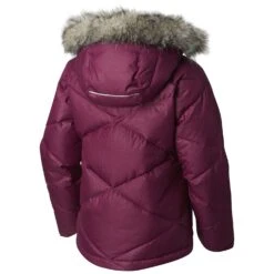 Columbia Girl's Mini Lay D Down Jacket|-|Manteau En Duvet Mini Lay D Fille -Columbia Shop COL 1523601 7E 7EBack 20Dark 20Raspberry