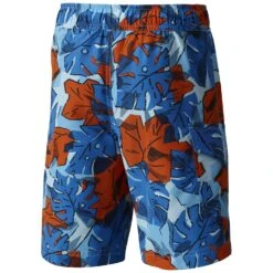 Columbia Toddler's Solar Stream II Boardshort Past Season|-|Short De Surf Solar Stream II Enfant Saison Précédente -Columbia Shop COL 1539252 7ERiptide 20Palms 20Print 7EBack