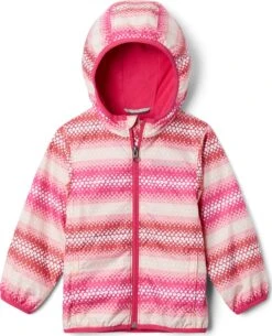 Columbia Mini Pixel Grabber II Wind Jacket - Toddler|-|Manteau Coupe-vent Mini Pixel Grabber II - Tout-petit Garçon -Columbia Shop COL 1544291 7ECactus 20Pink 20Bubble 20Stripes