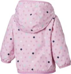 Columbia Mini Pixel Grabber II Wind Jacket - Toddler|-|Manteau Coupe-vent Mini Pixel Grabber II - Tout-petit Garçon -Columbia Shop COL 1544291 7EPink 20Clover 20Polkadot 7Eback