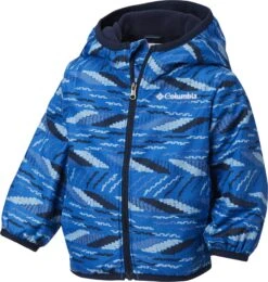 Columbia Mini Pixel Grabber II Wind Jacket - Toddler|-|Manteau Coupe-vent Mini Pixel Grabber II - Tout-petit Garçon -Columbia Shop COL 1544291 7ESuper 20Blue 20Beach 20Stripe