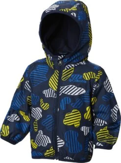 Columbia Mini Pixel Grabber II Wind Jacket - Infant|-|Manteau Coupe-vent Mini Pixel Grabber II - Nourrisson -Columbia Shop COL 1544292 7ECollegiate 20Navy 20Cloudy 20Camo 7Emodel eb754a54 aa5c 4c69 92d9 5971ba7408f1