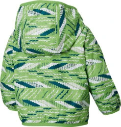 Columbia Mini Pixel Grabber II Wind Jacket - Infant|-|Manteau Coupe-vent Mini Pixel Grabber II - Nourrisson -Columbia Shop COL 1544292 7ECyber 20Green 20Beach 20Stripe 7EBack