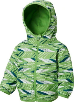 Columbia Mini Pixel Grabber II Wind Jacket - Infant|-|Manteau Coupe-vent Mini Pixel Grabber II - Nourrisson -Columbia Shop COL 1544292 7ECyber 20Green 20Beach 20Stripe 7ESec