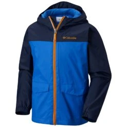 Columbia Rain-Zilla Fleece Jacket - Toddler Boys|-|Manteau En Molleton Rain-Zilla - Tout-petit Garçon -Columbia Shop COL 1582882 7ESuper 20Blue 20 20Collegiate 20Navy 20 20Solar