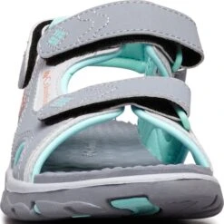 Columbia Castlerock Supreme Shoes - Big Kids|-|Chaussures Castlerock Supreme - Grand Enfant -Columbia Shop COL 1594641 7ETradewinds 20Grey 20 20Bright 20Peach 7EFront