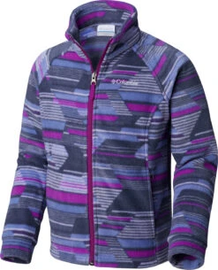 Columbia Benton Springs II Printed Fleece Jacket - Girls|-|Manteau En Laine Polaire Imprimée Benton Springs II - Fille -Columbia Shop COL 1618281 7EEve 20Geo 20Print