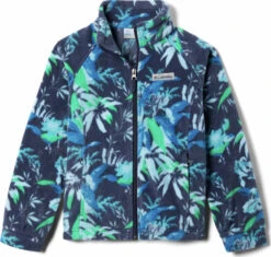 Columbia Benton Springs II Printed Fleece Jacket - Girls|-|Manteau En Laine Polaire Imprimée Benton Springs II - Fille -Columbia Shop COL 1618281 7ENocturnal 20Magnolia 20Floral