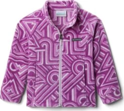 Columbia Benton Springs II Full Zip Fleece Sweatshirt - Toddler Girls|-|Chandail En Molleton à Glissière Pleine Longueur Benton Springs II - Toute Petite Fille -Columbia Shop COL 1618282 7EBerry 20Jam 20Geo 20Elements