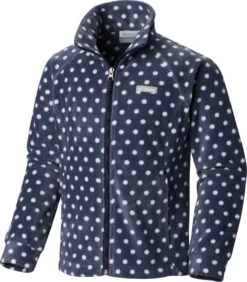 Columbia Benton Springs II Full Zip Fleece Sweatshirt - Toddler Girls|-|Chandail En Molleton à Glissière Pleine Longueur Benton Springs II - Toute Petite Fille -Columbia Shop COL 1618282 7ENocturnal 20Polkadot 5a387030 4ae2 4548 a141 f540d6c51b0b