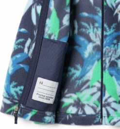 Columbia Benton Springs II Full Zip Fleece Sweatshirt - Toddler Girls|-|Chandail En Molleton à Glissière Pleine Longueur Benton Springs II - Toute Petite Fille -Columbia Shop COL 1618282 7E 7Ez 20Nocturnal 20Magnolia 20Floral