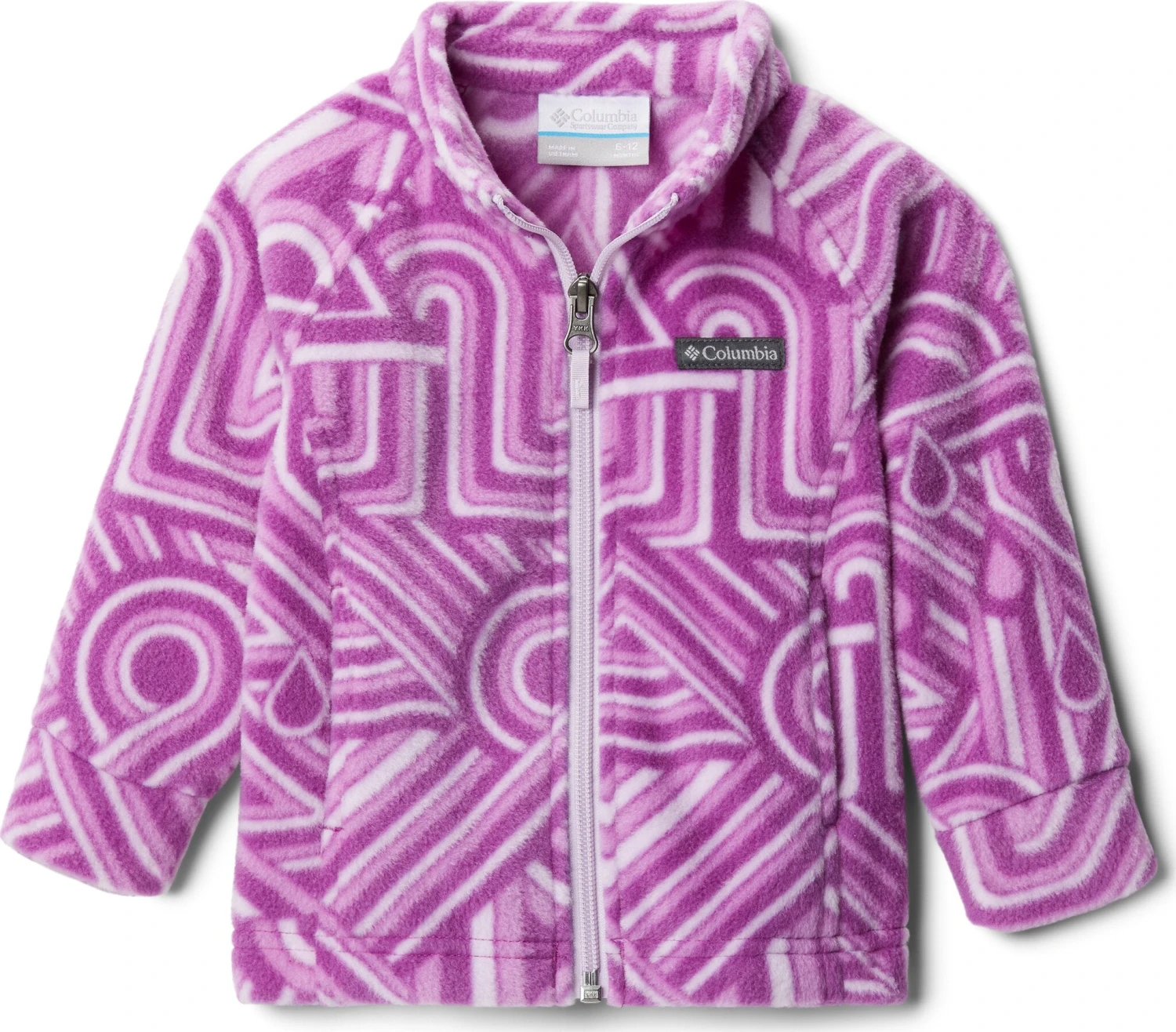 Columbia Benton Springs II Full Zip Fleece Sweatshirt - Infant|-|Chandail En Molleton à Glissière Pleine Longueur Benton Springs II - Nourrisson 6 Columbia Benton Springs II Full Zip Fleece Sweatshirt - Infant|-|Chandail En Molleton à Glissière Pleine Longueur Benton Springs II - Nourrisson - Image 4