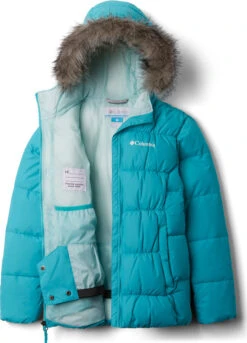 Columbia Gyroslope Insulated Warm Waterproof Jacket (Past Season) - Girls|-|Manteau Isolé Et Imperméable Gyroslope (saison Précédente) - Fille -Columbia Shop COL 1624561 7E 7Ein 20Geyser