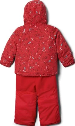 Columbia Frosty Slope Set - Kid's|-|Ensemble Frosty Slope - Enfants -Columbia Shop COL 1624592 7E 7EBack1 20Mountain 20Red 20Splatter