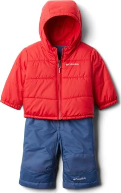 Columbia Double Flake Set - Infant|-|Ensemble Double Flake - Enfant -Columbia Shop COL 1624603 7E 7EFront1 20Mountain 20Red