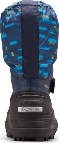Columbia Powderbug Forty Print Snow Boots - Big Kids|-|Bottes De Neige Powderbug Forty Print - Grand Enfant -Columbia Shop COL 1637861 7E 7Eback 20Whale 20 20Ocean 20Blue