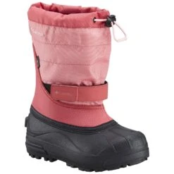Columbia Powderbug Plus II Waterproof Boots - Big Kids|-|Bottes Powderbug Plus II Imperméable - Grand Enfant -Columbia Shop COL 1637871 7EWild 20Salmon 20 20Rosewater