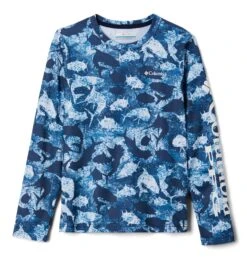 Columbia PFG Super Terminal Tackle Long Sleeve Shirt (Past Season) - Kids|-|Chandail à Manche Longue PFG Super Terminal Tackle (saison Précédente) - Enfant 21 Columbia PFG Super Terminal Tackle Long Sleeve Shirt (Past Season) - Kids|-|Chandail à Manche Longue PFG Super Terminal Tackle (saison Précédente) - Enfant -Columbia Shop COL 1713191 7ECollegiate 20Navy 20Inside 20Out 20Camo