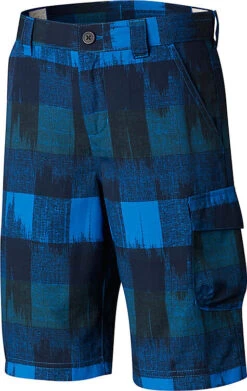 Columbia Silver Ridge Printed Short - Boy's|-|Short Imprimé Silver Ridge - Garçon -Columbia Shop COL 1715261 7ESuper 20Blue 20Multi 20Plaid