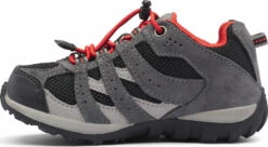 Columbia Redmond Waterproof Hiking Shoes - Little Kids|-|Chaussures De Randonnée Imperméables Redmond - Petit Enfant -Columbia Shop COL 1719322 7E 7Eleftside 20Black 20Flame