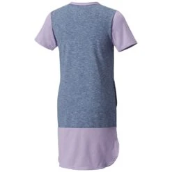 Columbia Girl's Silver Ridge Dress Past Season|-|Robe Silver Ridge Fille Saison Précédente -Columbia Shop COL 1766721 7ECarbon 20Heather 7EBack