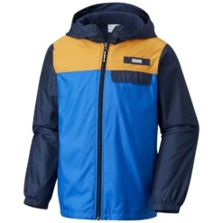 Columbia Mountain Side Fleece Lined Windbreaker - Boy's|-|Coupe-vent En Doublure Polaire Mountain Side - Garçon 26 Columbia Mountain Side Fleece Lined Windbreaker - Boy's|-|Coupe-vent En Doublure Polaire Mountain Side - Garçon -Columbia Shop COL 1767291 7ECollegiate 20Navy