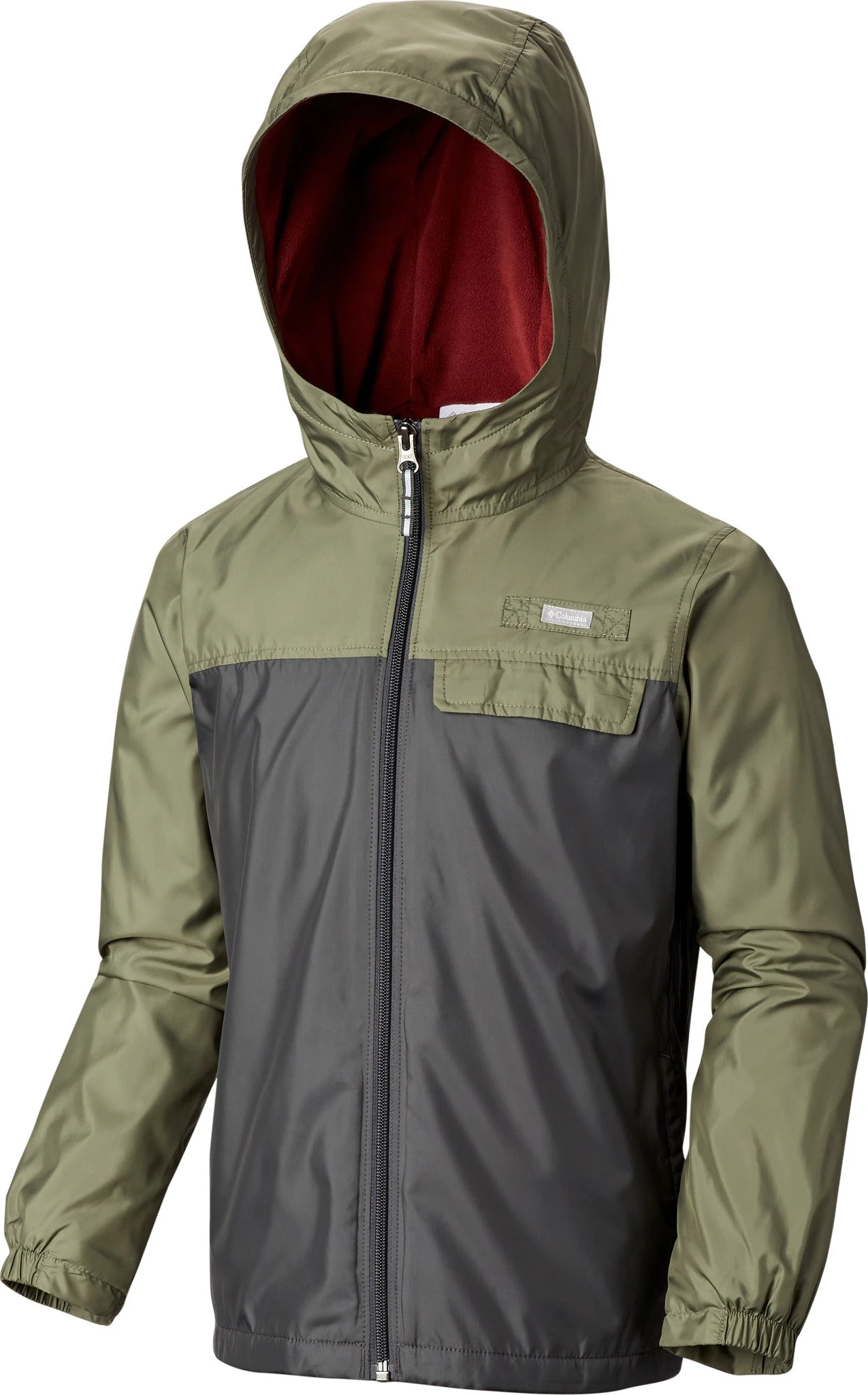 Columbia Mountain Side Fleece Lined Windbreaker - Boy's|-|Coupe-vent En Doublure Polaire Mountain Side - Garçon 21 Columbia Mountain Side Fleece Lined Windbreaker - Boy's|-|Coupe-vent En Doublure Polaire Mountain Side - Garçon - Image 19