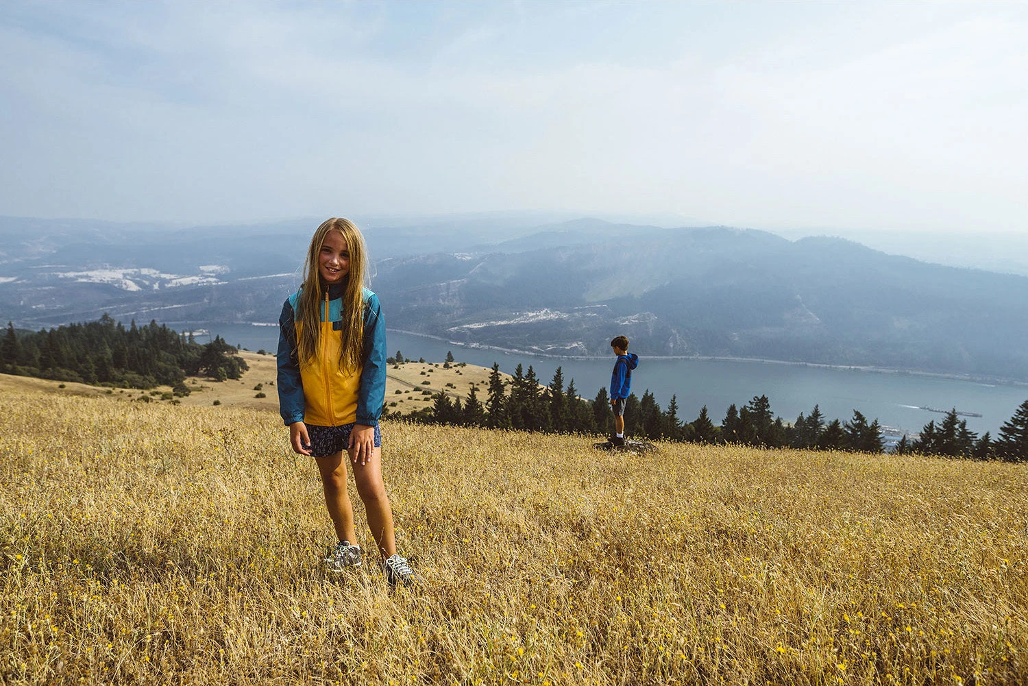 Columbia Mountain Side Fleece Lined Windbreaker - Boy's|-|Coupe-vent En Doublure Polaire Mountain Side - Garçon 18 Columbia Mountain Side Fleece Lined Windbreaker - Boy's|-|Coupe-vent En Doublure Polaire Mountain Side - Garçon - Image 16