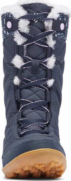 Columbia Minx Mid III Print Omni-Heat Winter Boots - Youth|-|Minx Mid III Print Omni-Heat Winter Boots - Jeune -Columbia Shop COL 1790121 7E 7Edetail1 20Abyss 20 20Light 20Thistle