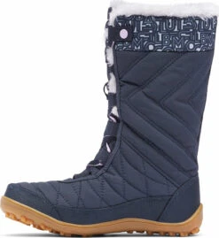 Columbia Minx Mid III Print Omni-Heat Winter Boots - Youth|-|Minx Mid III Print Omni-Heat Winter Boots - Jeune -Columbia Shop COL 1790121 7E 7Edetail4 20Abyss 20 20Light 20Thistle