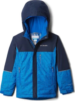 Columbia Mighty Mogul Jacket - Boy's|-|Manteau Mighty Mogul - Garçon -Columbia Shop COL 1801061 7ESuper 20Blue 20Check 20Print