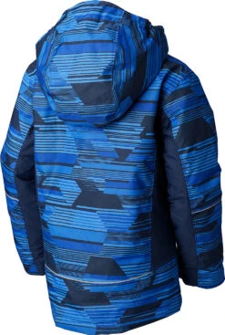 Columbia Mighty Mogul Jacket - Boy's|-|Manteau Mighty Mogul - Garçon -Columbia Shop COL 1801061 7ESuper 20Blue 20Geo 20Print 7EBack 6f855520 eb99 46d3 9ca2 b40adba1f376