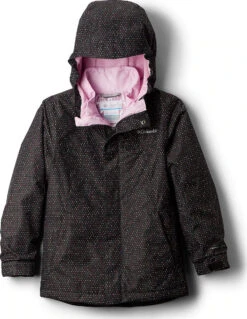 Columbia Whirlibird II Interchange Jacket - Girls|-|Manteau Interchangeable Whirlibird II - Fille -Columbia Shop COL 1801531 7EBlack 20Sparklers