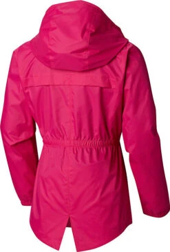 Columbia Dollia Rain Jacket - Girl's|-|Manteau De Pluie Dollia - Fille -Columbia Shop COL 1833041 7EHaute 20Pink 7EBack cf2e9b9a f001 4e21 b428 ab45c078dd09