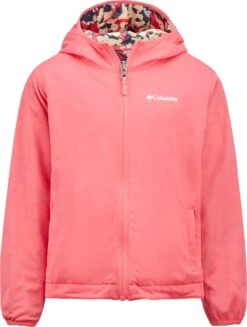 Columbia Pixel Grabber Reversible Jacket - Kids|-|Manteau Réversible Pixel Grabber - Enfant -Columbia Shop COL 1833141 7E 7EStudio 20reverse 20Bright 20Geranium 20Tropical