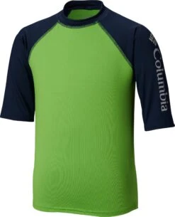 Columbia Sandy Shores Printed Short Sleeve Sunguard - Toddler Boys|-|Maillot De Surf à Manches Courtes Et Imprimé Sandy Shores - Tout Petit Garçon 24 Columbia Sandy Shores Printed Short Sleeve Sunguard - Toddler Boys|-|Maillot De Surf à Manches Courtes Et Imprimé Sandy Shores - Tout Petit Garçon -Columbia Shop COL 1833172 7ECyber 20Green 20 20Collegiate 20Navy
