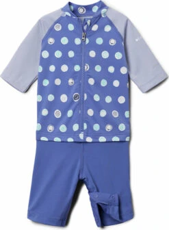 Columbia Sandy Shores Sunguard Suit - Toddler|-|Combinaison De Surf Sandy Shores - Tout-petit -Columbia Shop COL 1833181 7EAfrican 20Violet 20Polka 20Pets