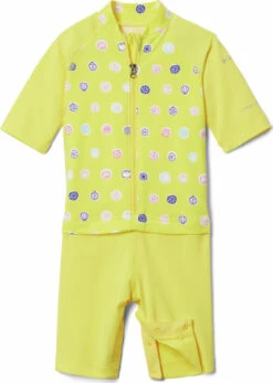 Columbia Sandy Shores Sunguard Suit - Toddler|-|Combinaison De Surf Sandy Shores - Tout-petit -Columbia Shop COL 1833181 7EButtercup 20Polka 20Pets
