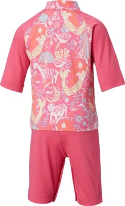 Columbia Sandy Shores Sunguard Suit - Toddler|-|Combinaison De Surf Sandy Shores - Tout-petit -Columbia Shop COL 1833181 7EWild 20Geranium 20Jungle 7Eback 66100142 e37e 4007 90d1 06ab9e743003