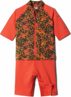 Columbia Sandy Shores Sunguard Suit - Toddler|-|Combinaison De Surf Sandy Shores - Tout-petit -Columbia Shop COL 1833181 7EWildfire 20Leafy 20Predators