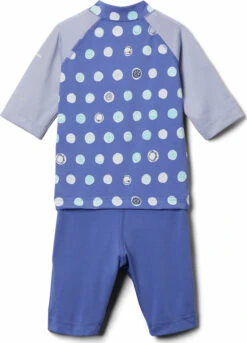 Columbia Sandy Shores Sunguard Suit - Toddler|-|Combinaison De Surf Sandy Shores - Tout-petit -Columbia Shop COL 1833181 7E 7Eback 20African 20Violet 20Polka 20Pets