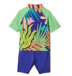 Columbia Sandy Shores Sunguard Suit - Infant|-|Combinaison De Surf Sandy Shores - Nourrisson -Columbia Shop COL 1833182 7E 7EBack 20Green 20Boa 20Tropic 20Shadows 20 20Green 20Boa