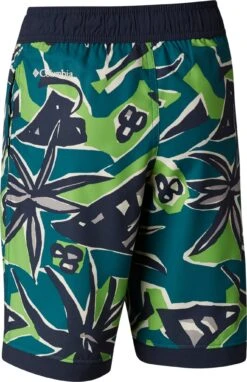 Columbia Sandy Shores Boardshort - Boys|-|Short De Surf Sandy Shores - Garçon -Columbia Shop COL 1833191 7ECyber 20Green 20Palms 7Eback