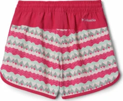 Columbia Sandy Shores Boardshort - Girls|-|Short De Surf Sandy Shores - Fille -Columbia Shop COL 1833201 7E 7Eback 20Cactus 20Pink 20Striped 20Peaks