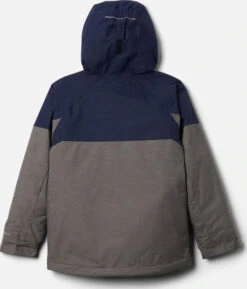 Columbia Alpine Action II Jacket - Boy's|-|Manteau Alpine Action II - Garçon -Columbia Shop COL 1863421 7E 7EDetail1 20City 20Grey 20Heather 20 20Collegiate 20Navy