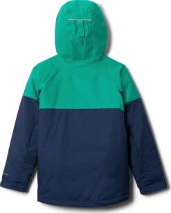 Columbia Alpine Action II Jacket - Boy's|-|Manteau Alpine Action II - Garçon -Columbia Shop COL 1863421 7E 7Eback 20Collegiate 20Navy 20Heather 20 20Emerald 20Green