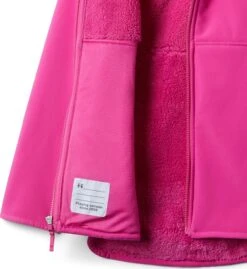 Columbia Winter Whirl Long Softshell Full Zip - Girls|-|Winter Whirl Long Softshell Full Zip - Fille -Columbia Shop COL 1863831 7E 7EDetail 20Pink 20Ice
