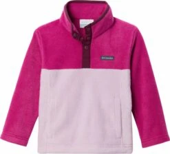 Columbia Steens Mountain 1/4 Snap Fleece Pullover - Toddler|-|Chandail En Molleton 1/4 Boutons-pression Steens Mountain - Tout-Petit -Columbia Shop COL 1863933 7EAura 20 20Wild 20Fuchsia